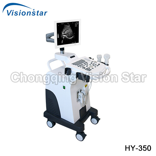 HY-350 Trolley Black and White Ultrasound Scanner