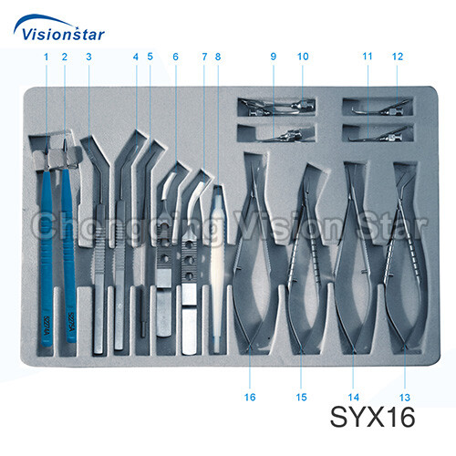 SYX16 Cataract Small Incision Instrument Set