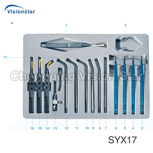 SYX17 Microsurgical Instrument Set For Phaco