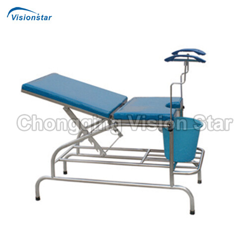 A29 Stainless Steel Gynecological Examination Bed