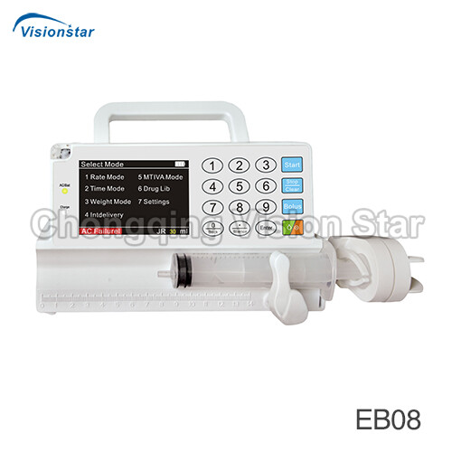 EB08 Single Channel Syringe Pump