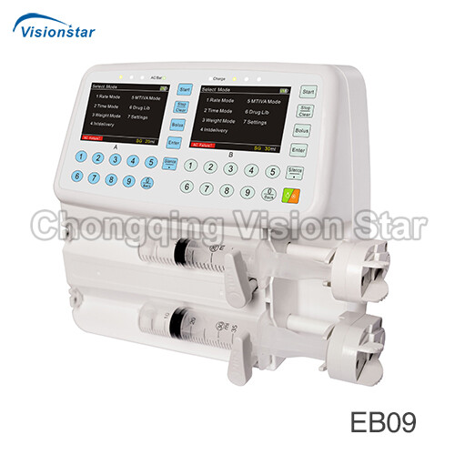 EB09 Double Channel Syringe Pump