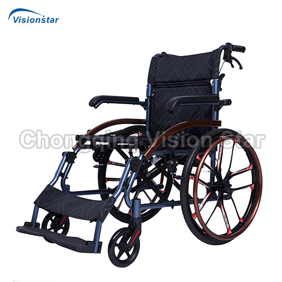 Q05LAJ-20" (magnesium) Lightweight Wheel Chair