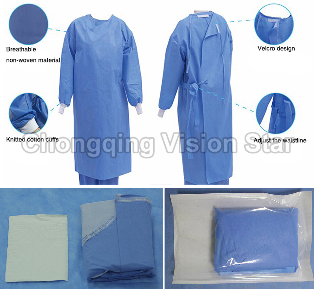 Disposable Standard Surgical Gown China Manufacturer Price, Medical ...