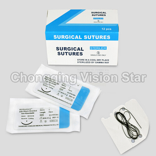 Non-Absorbable Silk Suture