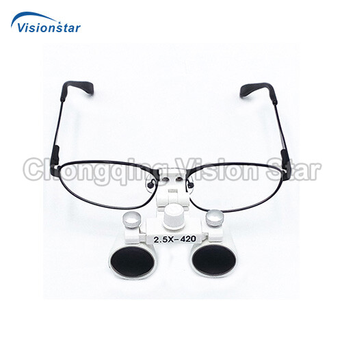 EMH101A 2.5X Loupe Metal Frame