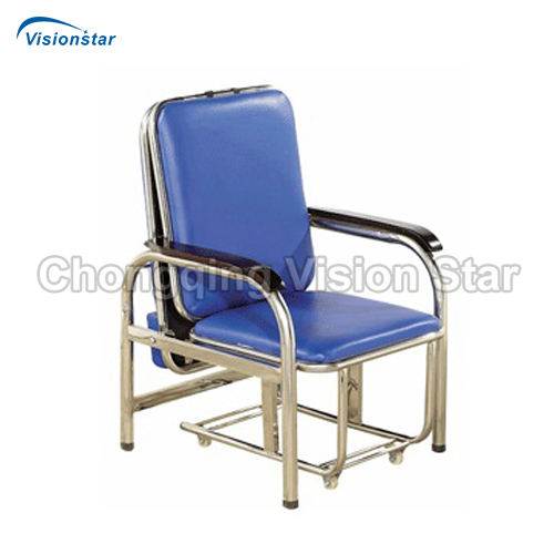 BAC11 Stainless Steel Escort Chair