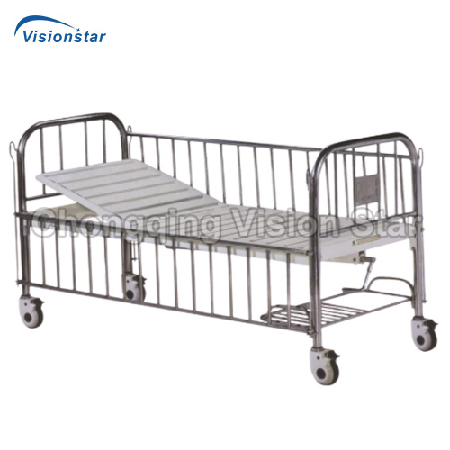 BNC45 Stainless Steel Nursing Bed for Children