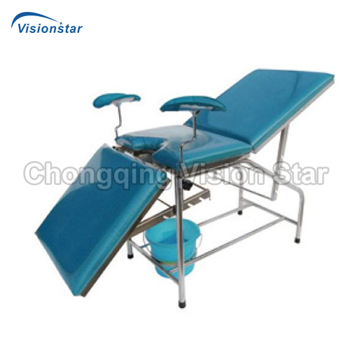 OOT28 Three Folded Gynecology Bed