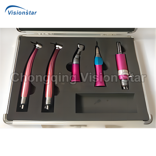 SJD-MC01 Colorful Dental Handpiece Kit(Metal Box)