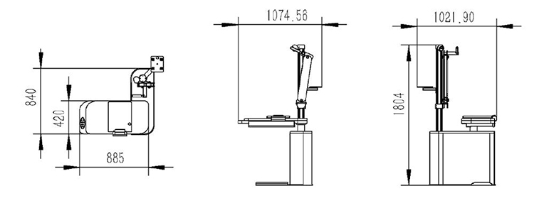 CT-580 Ophthalmic Unit