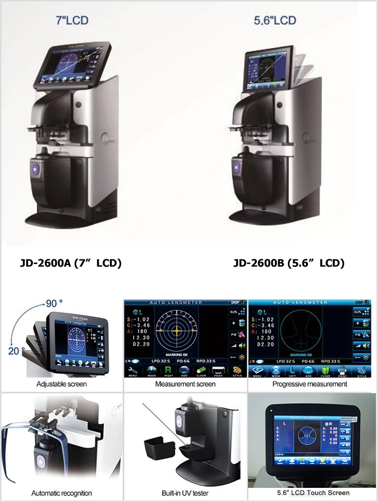 JD-2600A Auto Lensmeter